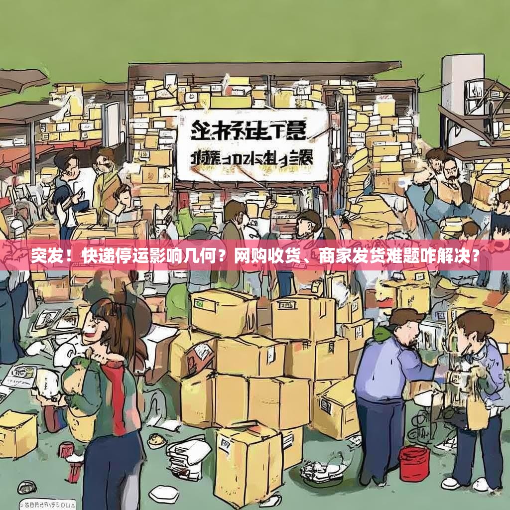 突发！快递停运影响几何？网购收货、商家发货难题咋解决？